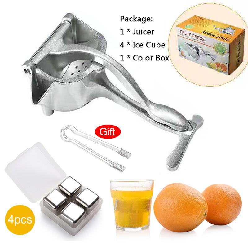 Manual Juice Squeezer Aluminum Alloy Hand Pressure Orange Juicer Pomegranate Lemon Squeezer Kitchen Accessories_1