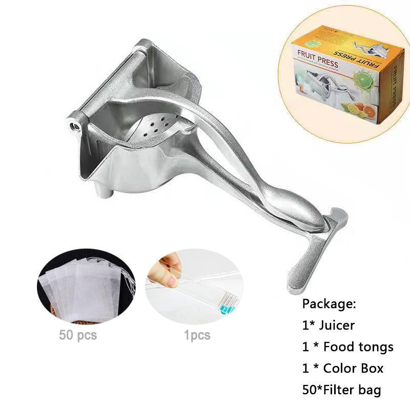 Manual Juice Squeezer Aluminum Alloy Hand Pressure Orange Juicer Pomegranate Lemon Squeezer Kitchen Accessories_20