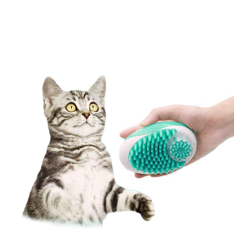 Pet Dog Bath Brush Comb Soft Silicone Pet SPA Massage Remove Hair Brush Dogs Cats Shower Hair Grooming Comb Pets Cleaning Tools_1