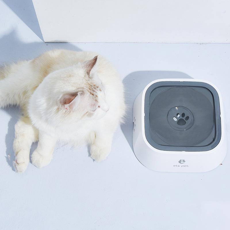 Pet Dog Cat Bowl Floating Bowl Water Drinker Not Wet Mouth Splash Water Cat Bowl Not Sprinkler Water Dispenser Portable Dog Bowl_6