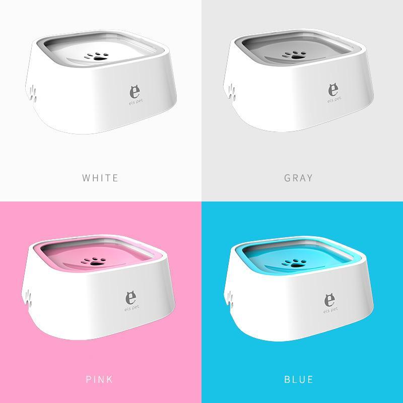 Pet Dog Cat Bowl Floating Bowl Water Drinker Not Wet Mouth Splash Water Cat Bowl Not Sprinkler Water Dispenser Portable Dog Bowl_12