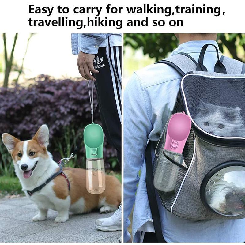 Portable Dog Water Bottle For Small Large Dogs Outdoor Walking Puppy Pet Travel Water Bottle Cat Drinking Bowl Pet Product_6