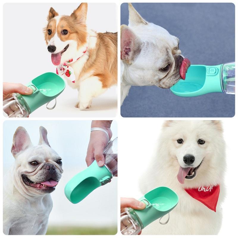 Portable Dog Water Bottle For Small Large Dogs Outdoor Walking Puppy Pet Travel Water Bottle Cat Drinking Bowl Pet Product_14