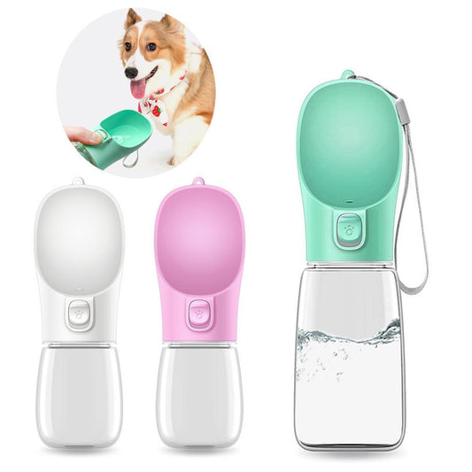 Portable Dog Water Bottle For Small Large Dogs Outdoor Walking Puppy Pet Travel Water Bottle Cat Drinking Bowl Pet Product_0