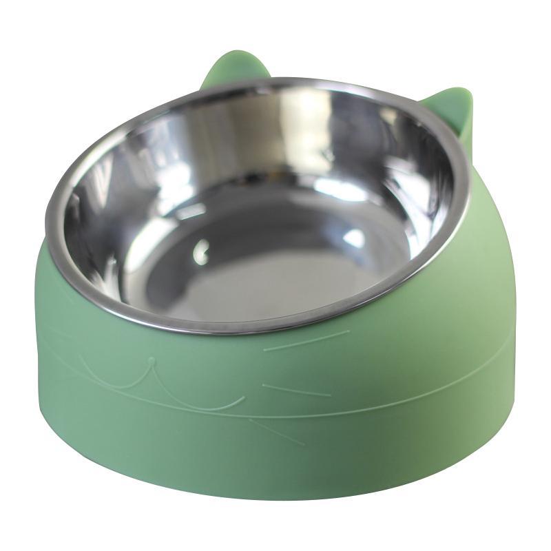 Pet Cat Bowl 15 Degrees Tilted Dog Cat Feeder Pet Food Drinker Fountain Bowls For Cats Dogs Accessories миска для кошки_1