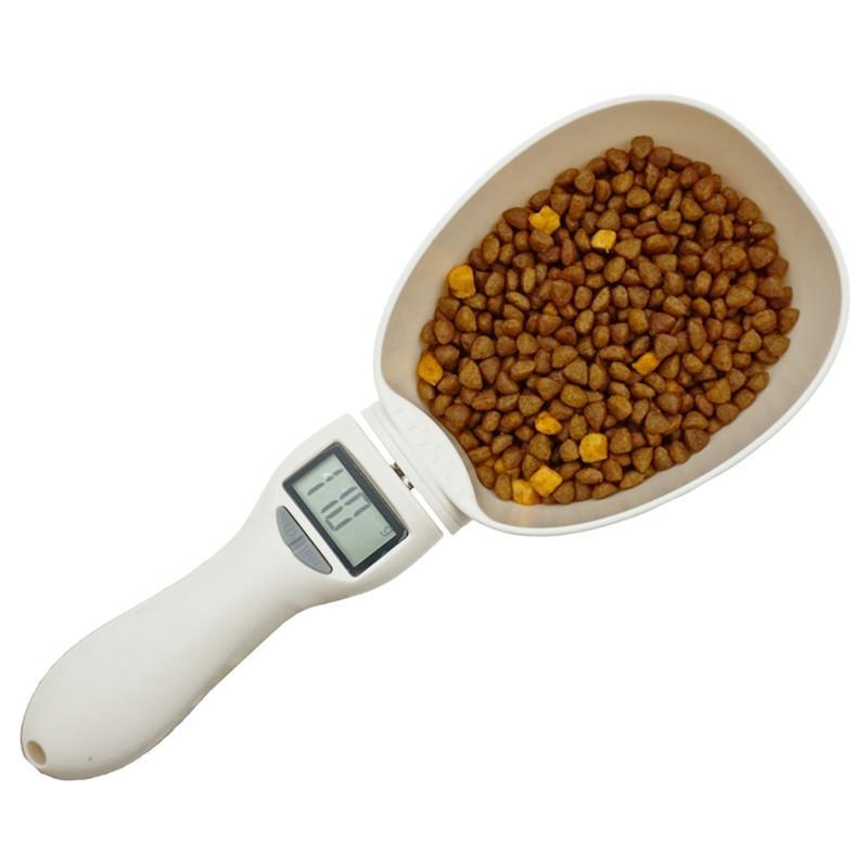 Pet Food Scale Electronic Measuring Tool For Dog Cat Feeding Bowl Measuring Spoon Kitchen Scale Digital Display 250ml_0